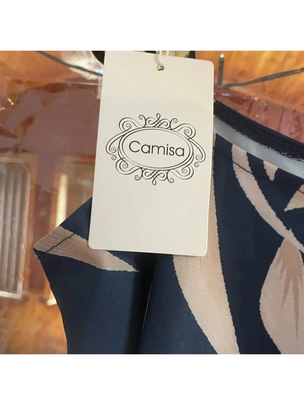 Camisa, Short Sleeve Batwing Casual Loose Dolman Blouse, Sz 2XL, NWT - Picture 4 of 5